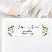 Eukalyptus und Goldspritze (Insitu)