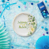 Eukalyptus- und Molkereipapierplatte Pappteller (Party)