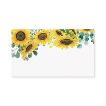 Eukalyptus und Sonnenblumen