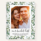 Eukalyptus - unsere Eimerliste Notizblock (Vorderseite)