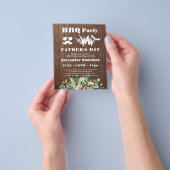 Eukalyptus Vatertag GRILLEN Party laden Flyer (Gruppe)