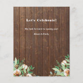 Eukalyptus Vatertag GRILLEN Party laden Flyer (Hinten)