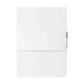 Eukalyptus Verlasse botanische Vegetation Einladungsbanderole (Rückseitenbeispiel)