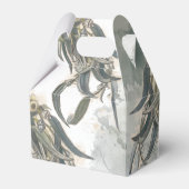 Eukalyptus Verlasse Grüne Hochzeit Geschenkschachtel (Rückseite)