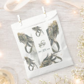 Eukalyptus Verlasse Grüne Hochzeit Geschenktütchen (Ausgeschnitten)