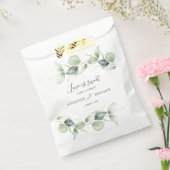 Eukalyptus Verlasse Grünschrift Hochzeit Geschenktütchen (Versiegelt)