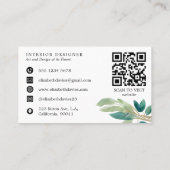 Eukalyptus Visitenkarte (Rückseite)