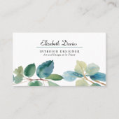 Eukalyptus Visitenkarte (Vorderseite)