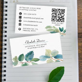 Eukalyptus Visitenkarte