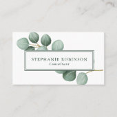 Eukalyptus Visitenkarte (Vorderseite)