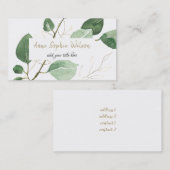 Eukalyptus-Visitenkarte Visitenkarte (Vorne/Hinten)