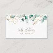 Eukalyptus-Visitenkarte Visitenkarte (Vorderseite)
