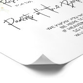 Eukalyptus vorbehaltene Eltern von Bride Love Memo Poster (Ecke)