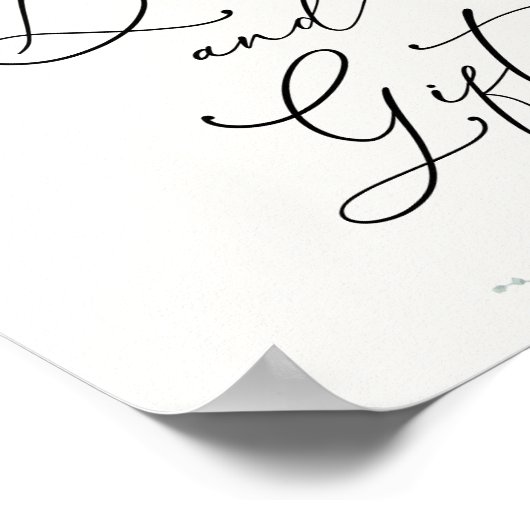 Eukalyptus-Wachposter Poster (Ecke)