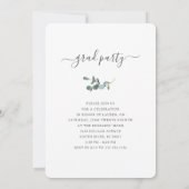 Eukalyptus-Wappen | Foto-Abschluss Einladung (Rückseite)