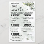 Eukalyptus Was ist auf Ihrem Handy zweisprachiges  (Vorderseite)