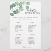 Eukalyptus - Was ist in deinem Geldbörsenspiel? (Vorderseite)