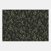 Eukalyptus Watercolor Botanische Blätter  (Vorderseite)