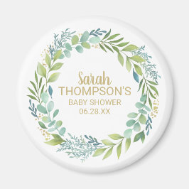 Eukalyptus Watercolor Greenery Custom-Magnet Magnet