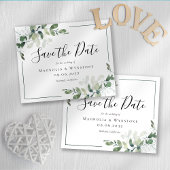 Eukalyptus Watercolor-Hochzeit im Haushalt speiche