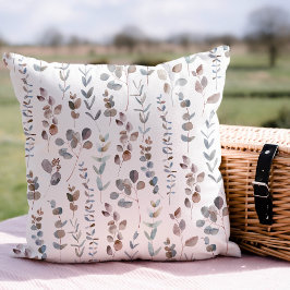 Eukalyptus Watercolor Kissen