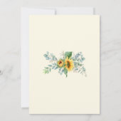 Eukalyptus Watercolor Save The Date (Rückseite)