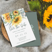 Eukalyptus Watercolor Save The Date