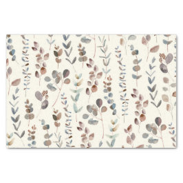 Eukalyptus Watercolor   Seidenpapier