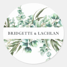Eukalyptus Watercolor Wedding
