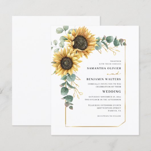 Eukalyptus Wedding (Vorne/Hinten)