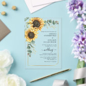 Eukalyptus Wedding Acryleinladungen (In Situ (Hochzeit))