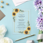 Eukalyptus Wedding Acryleinladungen (In Situ (Hochzeit))