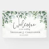 Eukalyptus Wedding Banner (Horizontal)