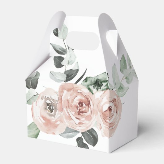 Eukalyptus Wedding Blush Geschenkschachtel (Rückseite)