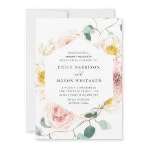 Eukalyptus Wedding Blush Pink & White