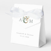 Eukalyptus Wedding Box Geschenkschachtel (Vorderseite)