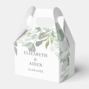 Eukalyptus Wedding Box Geschenkschachtel