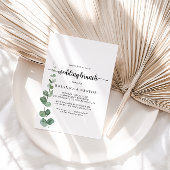 Eukalyptus Wedding Brunch Einladung