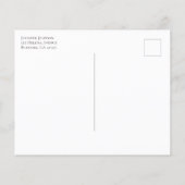 Eukalyptus Wedding BUDGET Speichern Sie das Datum  (Rückseite)