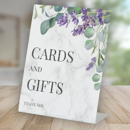 Eukalyptus Wedding Card and Gifts Sockelschild