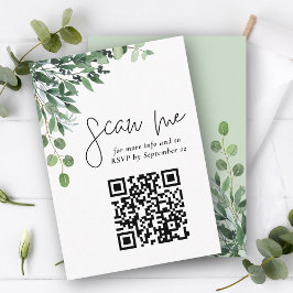 Eukalyptus Wedding Card Begleitkarte