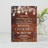 Eukalyptus Wedding Cards Einladung (Stehend Vorderseite)