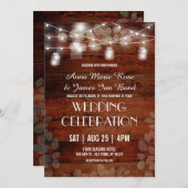 Eukalyptus Wedding Cards Einladung (Vorne/Hinten)