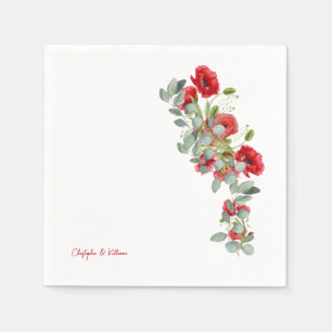 Eukalyptus Wedding Cocktail Serviette
