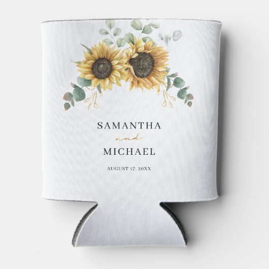 Eukalyptus Wedding Dosenkühler (Vorderseite)