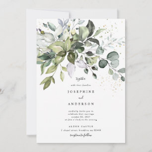Eukalyptus Wedding Einladung