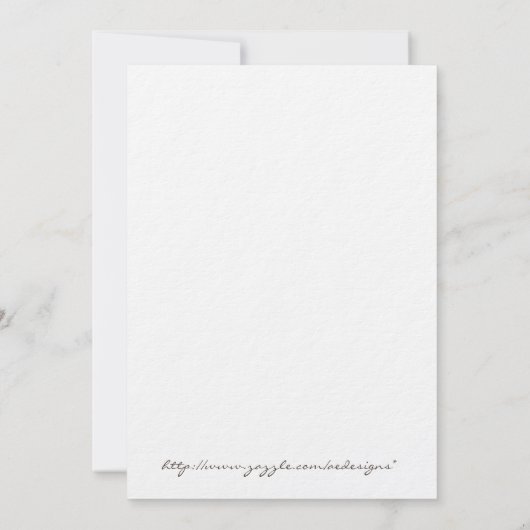 Eukalyptus Wedding Einladung (Rückseite)