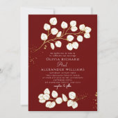 Eukalyptus Wedding Einladung (Vorderseite)