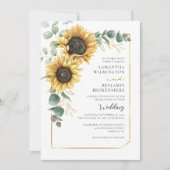 Eukalyptus Wedding Einladung (Vorderseite)