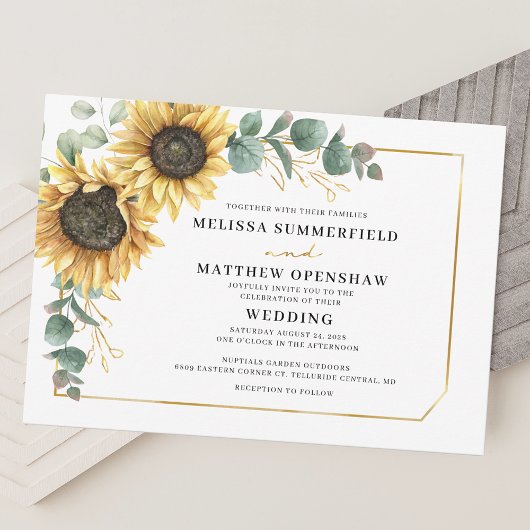 Eukalyptus Wedding Einladung